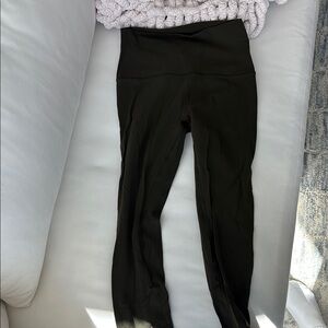 Lululemon army green align pant 23inch